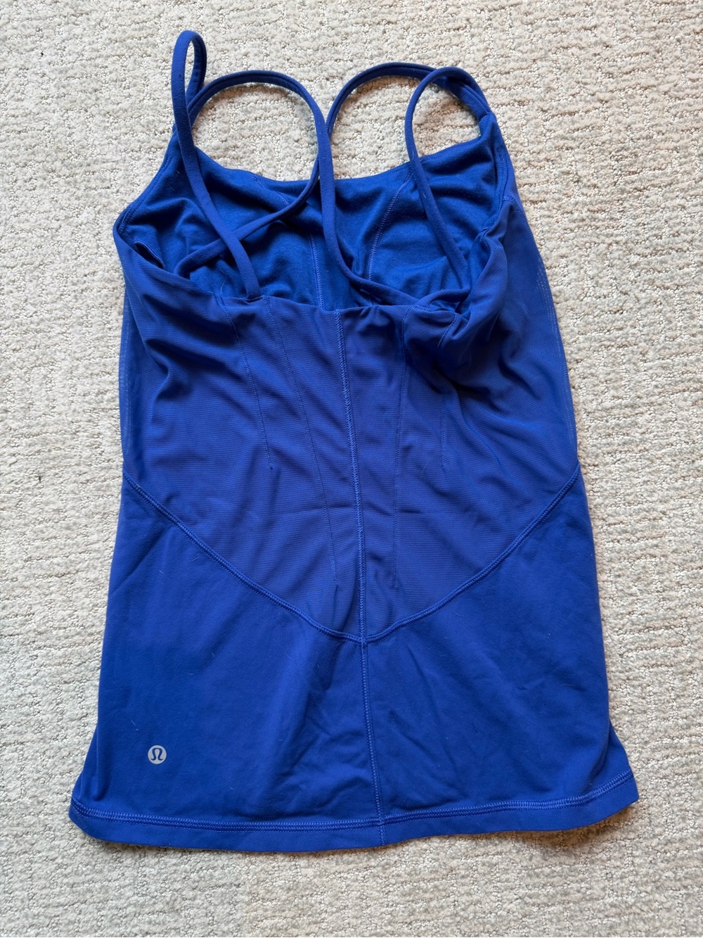 lululemon athletica Royal Blue Strappy Camisole